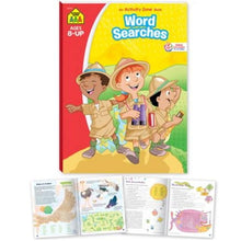 Load image into Gallery viewer, School Zone Activity Zone Word Searches - Ages 8-10