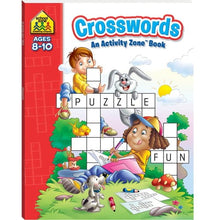 Load image into Gallery viewer, School Zone Activity Zone - Crosswords Book - Ages 6+