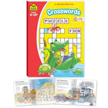 Load image into Gallery viewer, School Zone Activity Zone - Crosswords Book - Ages 6+