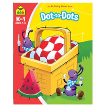 Load image into Gallery viewer, School Zone Activity Zone Dot To Dots Book - Ages 4-6