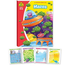 Load image into Gallery viewer, School Zone Activity Zone Mazes Book - Ages 4-6