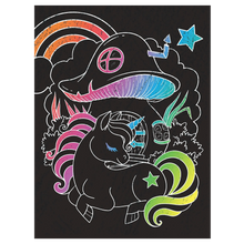 Load image into Gallery viewer, Scratch Art Unicorns Activity Book