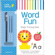 Load image into Gallery viewer, Little Genius Magic Tracing Book First Word Fun