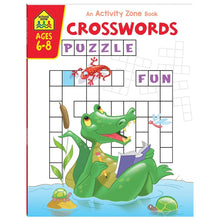 Load image into Gallery viewer, School Zone Activity Zone - Crosswords Book - Ages 6+