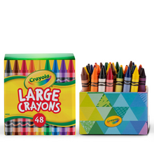 Load image into Gallery viewer, Crayola Large Crayons Desk Pack of 48