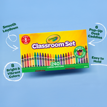 Load image into Gallery viewer, Crayola Large Crayons Classroom Set 240 Pieces