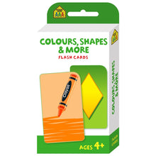 Load image into Gallery viewer, School Zone Colours, Shapes & More Flash Cards