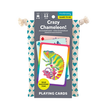 Load image into Gallery viewer, Crazy Chameleon Playing Cards To Go