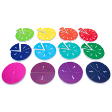 Load image into Gallery viewer, Junior Learning Fraction Segments