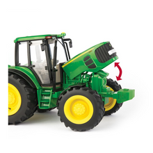 Load image into Gallery viewer, John Deere Big Farm Tractor with Wagon