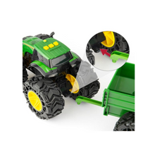 Load image into Gallery viewer, John Deere Monster Treads Tractor & Wagon