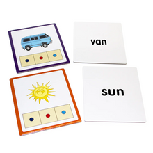 Load image into Gallery viewer, Junior Learning CVC Builders Activity Cards 48 Cards