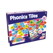 Load image into Gallery viewer, Junior Learning Rainbow Phonics Tiles 104 Magnetic Pieces
