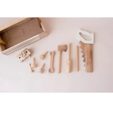 Load image into Gallery viewer, Q Toys Wooden Tool Set