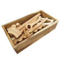 Load image into Gallery viewer, Q Toys Wooden Tool Set