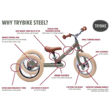 Load image into Gallery viewer, Green Vintage Trybike