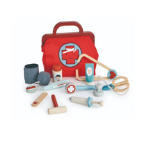 Load image into Gallery viewer, Tender Leaf Toys Doctor’s Bag & Accessories