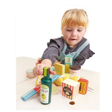Load image into Gallery viewer, Tender Leaf Toys Supermarket Grocery Set
