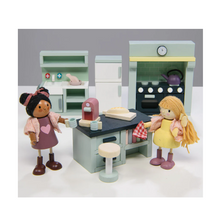 Load image into Gallery viewer, Tender Leaf Toys Wooden Kitchen Furniture Set