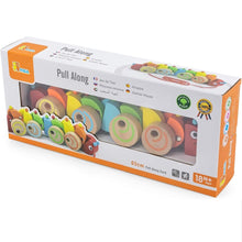 Load image into Gallery viewer, Viga Pull Along Caterpillar