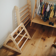 Load image into Gallery viewer, Kinderfeets Pikler Triangle Small