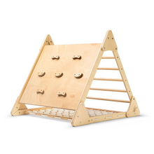 Load image into Gallery viewer, Kinderfeets Pikler Triangle Large - Triple Climber