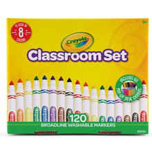 Load image into Gallery viewer, Crayola Broadline Markers Classroom Set of 120