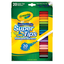 Load image into Gallery viewer, Crayola Super Tips Washable Markers 20 Pack