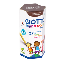 Load image into Gallery viewer, Giotto Turbo Colour Skin Tones Marker Class Pack 32
