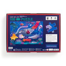 Load image into Gallery viewer, Mudpuppy Deep Sea 100 Piece Puzzle