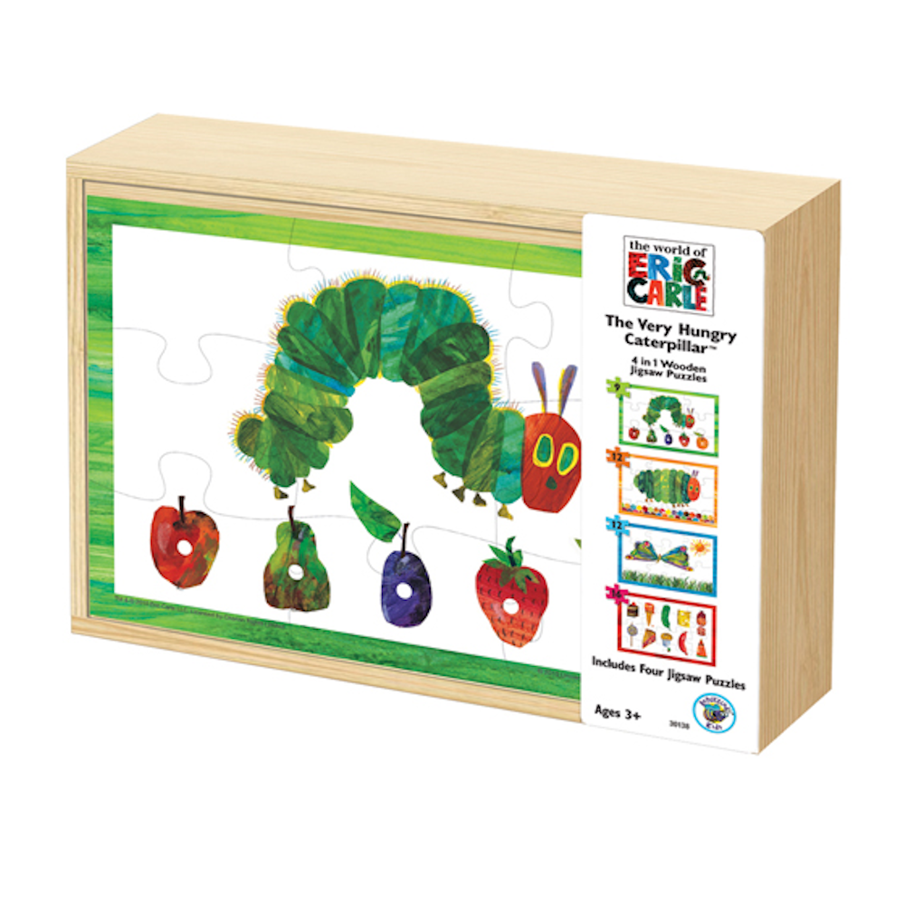 Eric Carle Very Hungry Caterpillar 4 in 1 Puzzle Box