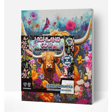 Load image into Gallery viewer, Splat Planet Diamond Painting Highland Cow