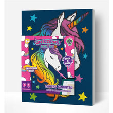 Load image into Gallery viewer, Splat Planet Diamond Painting Unicorn