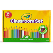 Load image into Gallery viewer, Crayola Coloured Pencil Classroom Pack Of 240