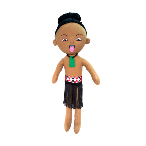 Soft Doll NZ Kapa Haka Boy 40cm
