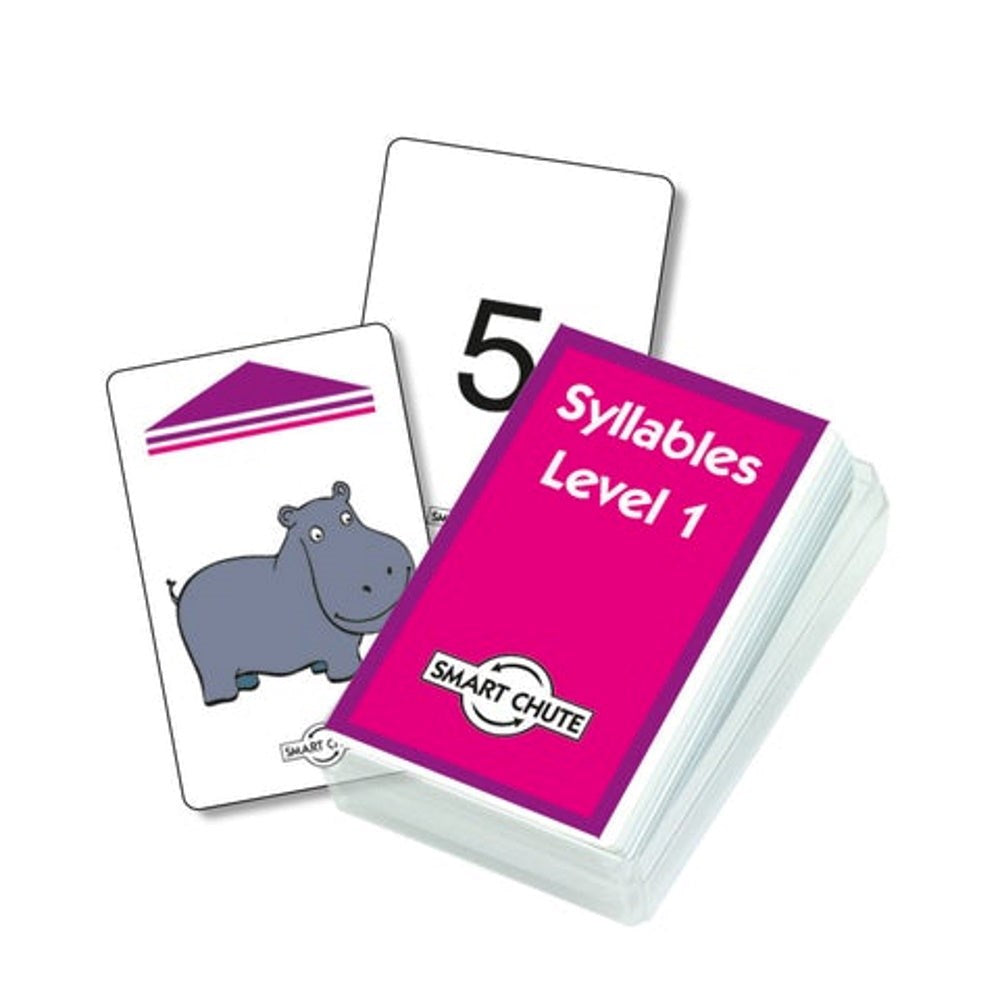 Syllables Level 1 Smart Chute Cards