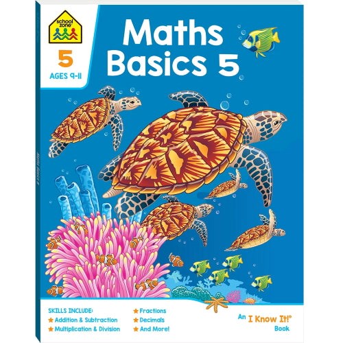 School Zone I Know It Maths Basic 5 - Ages 9-11