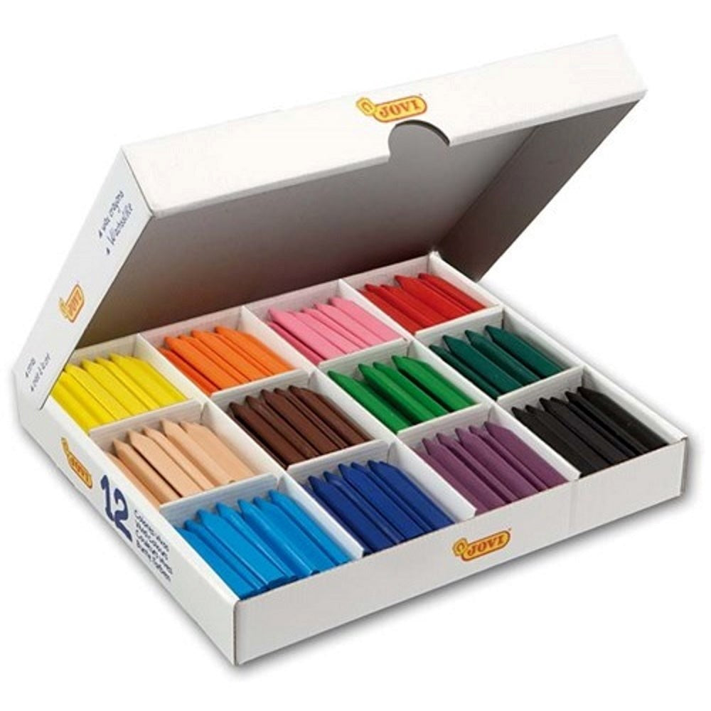 Jovi Tri Wax Crayons Box Of 300