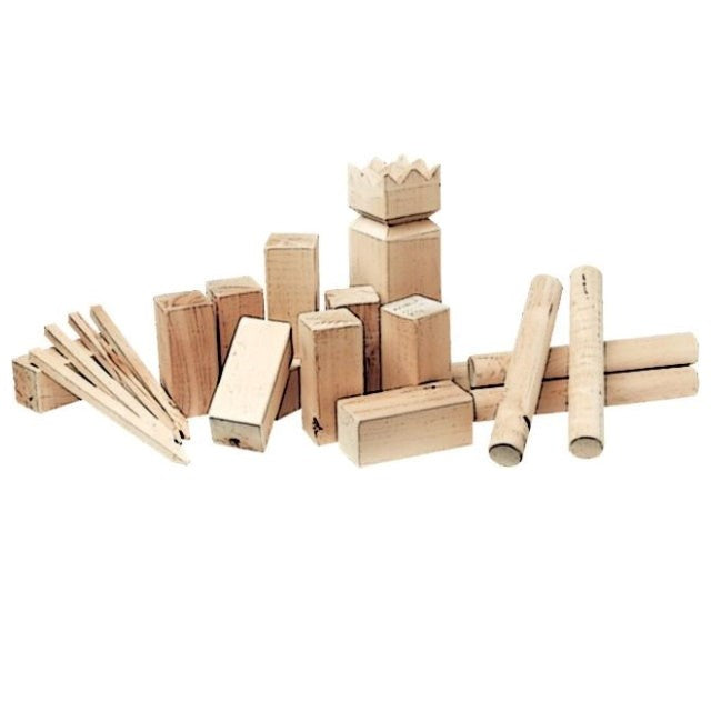 Easy Days Solid Wooden Kubb in Crate