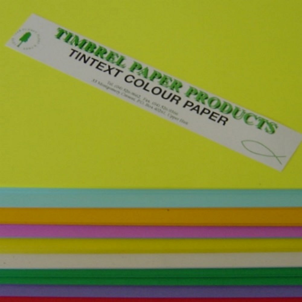 A4 10 Colour Paper - Assorted - 100 Sheets