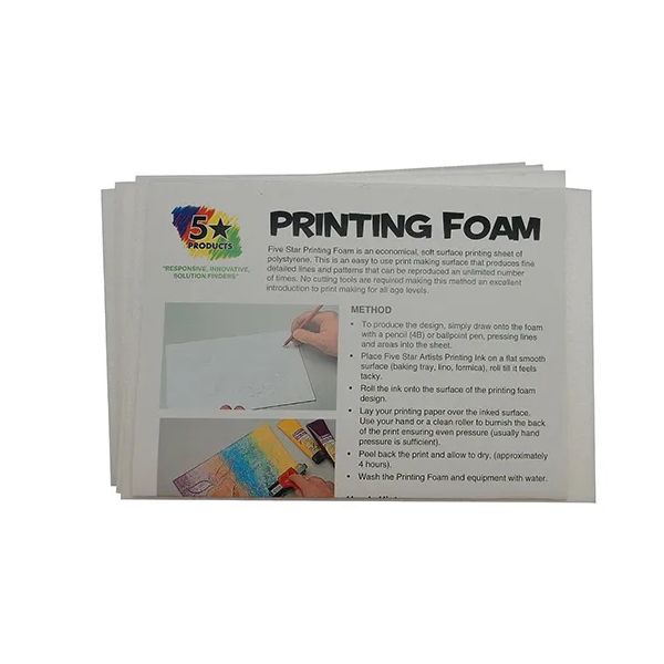 Printing Foam 10 Pack A5