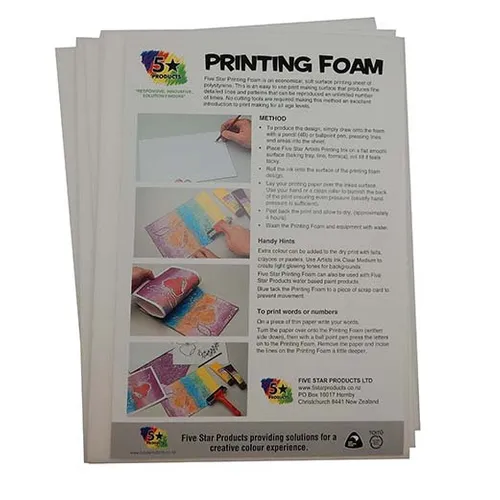 Printing Foam 10 Pack A4