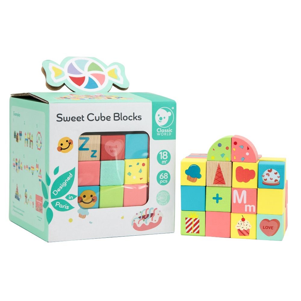 Classic World Sweet Cube Block Set
