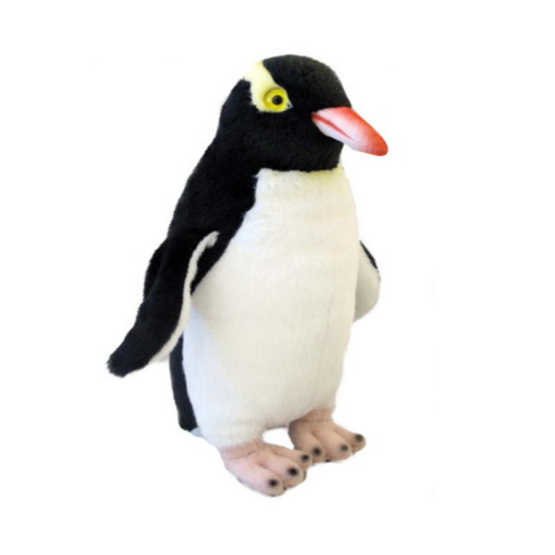 NZ Birds Hand Puppet With Sound Hoiho Yellow Eyed Penguin