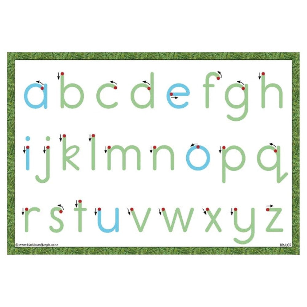 Letter Formation Card A5 Each