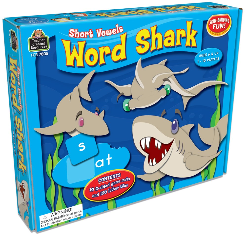 Word Shark Short Vowel Game