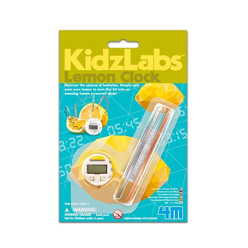 Kidz Lab Lemon Clock