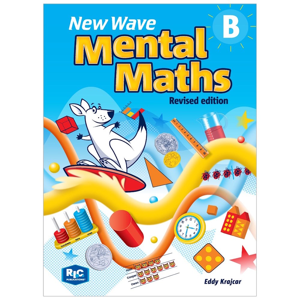 New Wave Mental Maths Student Work Book B (6-7 years)