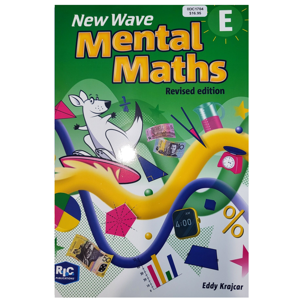 New Wave Mental Maths Student Work Book E (9-10 years)