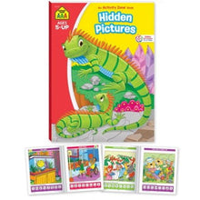 Load image into Gallery viewer, School Zone Activity Zone Hidden Pictures Book - Ages 5-7
